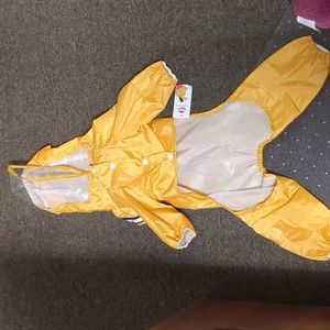 Dog raincoat